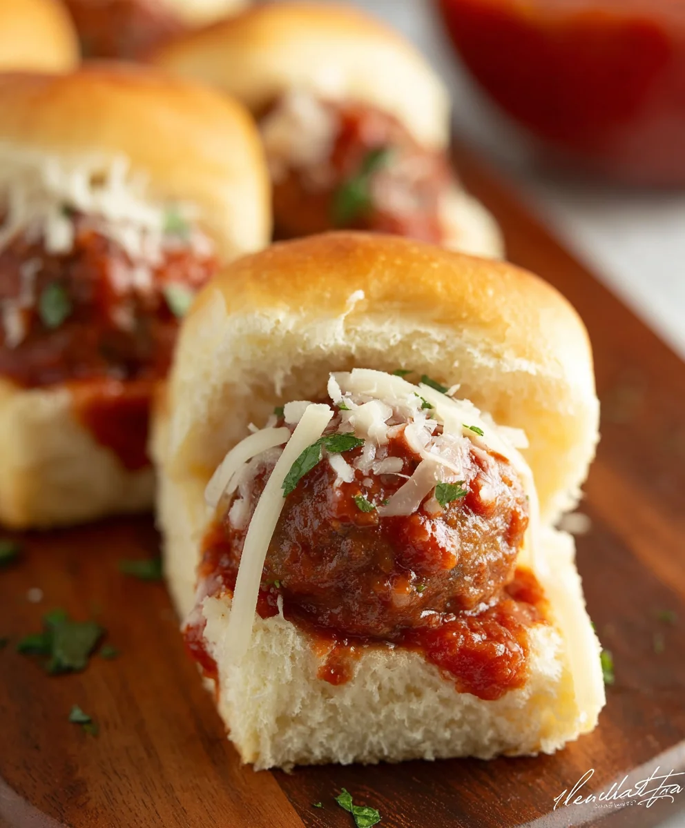 Easy Beef Meatball Sliders- Quick & Delicious Lunch