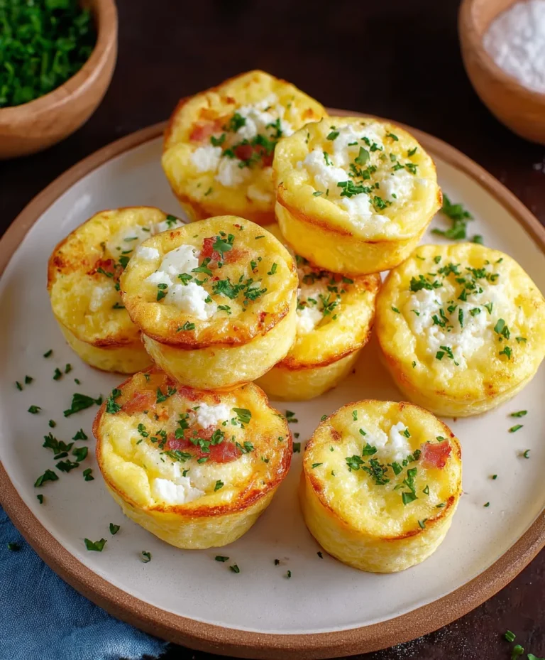 Creamy Cottage Cheese Egg Bites-Easy & Delicious
