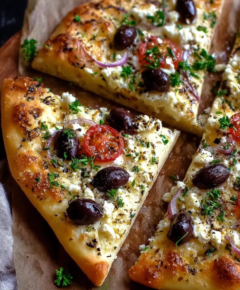Easy Mediterranean Flatbread - Quick & Delicious Recipe