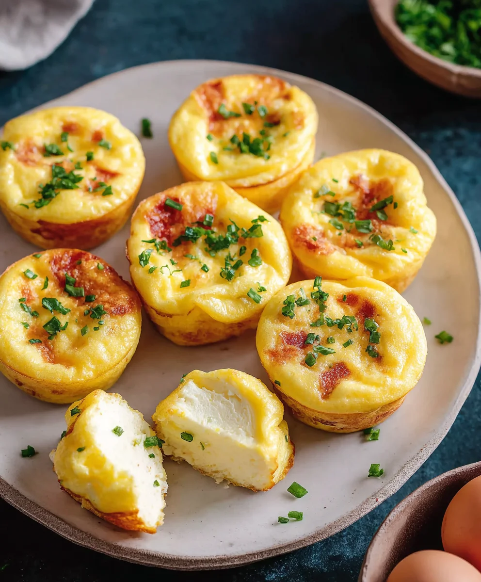 Creamy Cottage Cheese Egg Bites-Easy & Delicious