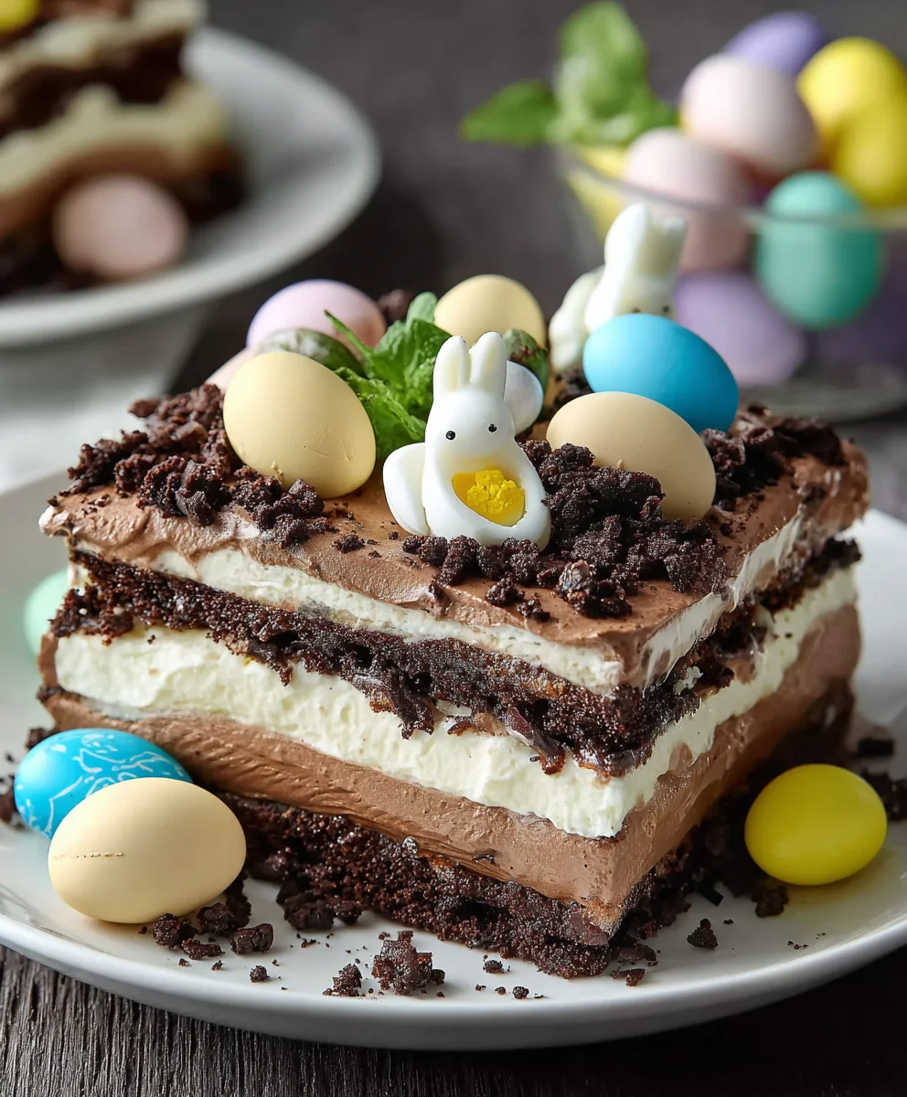 Easter Chocolate Lasagna-Decadent Dessert Recipe