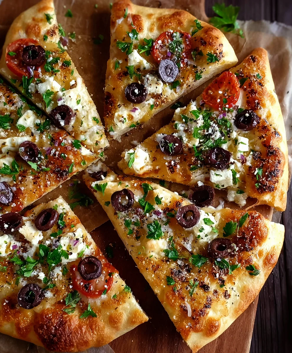 Easy Mediterranean Flatbread - Quick & Delicious Recipe