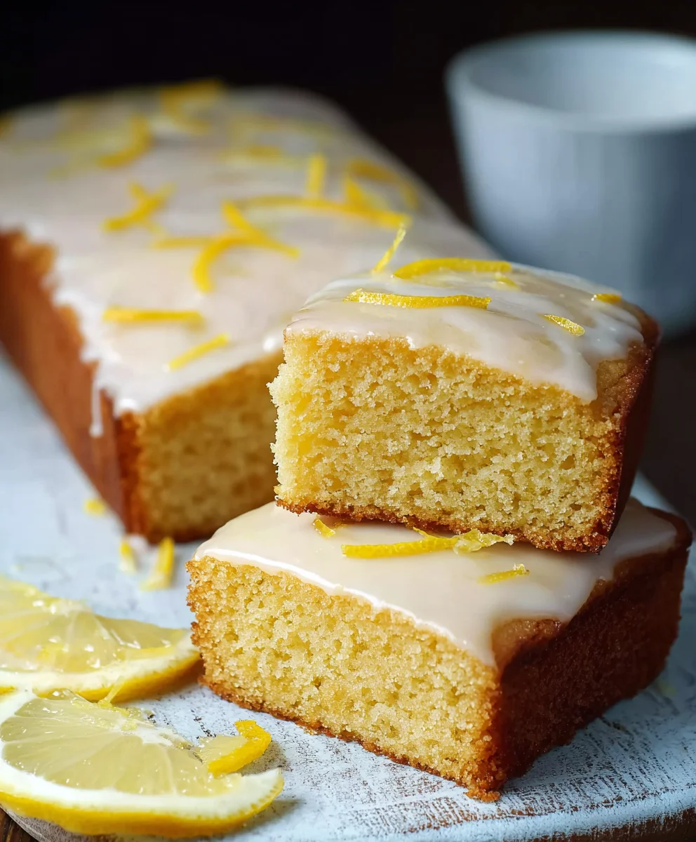 Easy Lemon Drizzle Traybake Cake Recipe