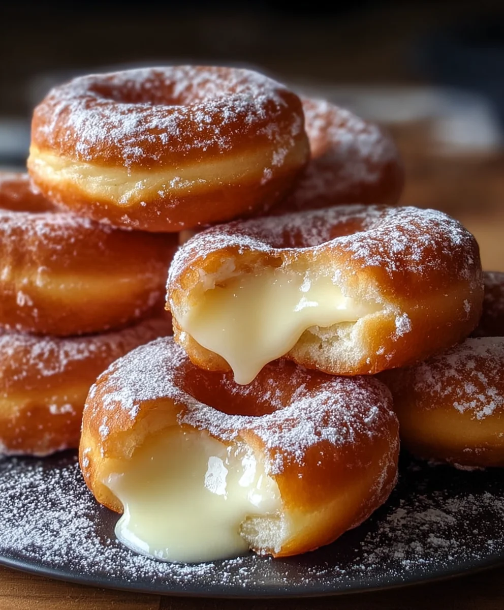 Delicious Milky Cheese Donuts - Easy Recipe