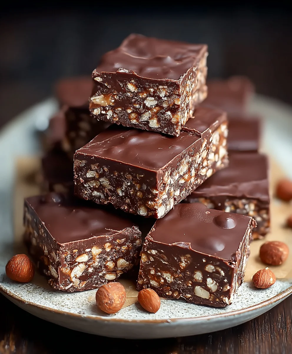 Easy No-Bake Chocolate Biscuit Bars Recipe