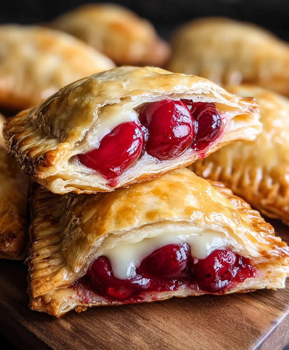 Cherry Cheesecake Hand Pies-Easy Dessert Recipe
