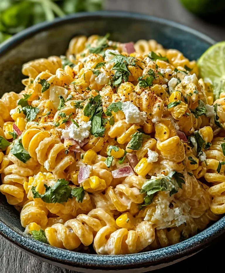 Mexican Street Corn Pasta Salad-Must Try Recipe