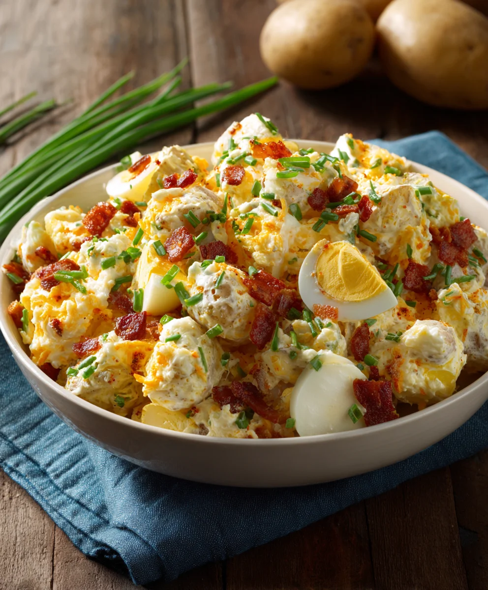 Loaded Baked Potato Salad-Canyon Cookout Beef Feast