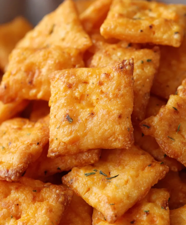 Homemade Cheddar Cheese Crackers – Cheez Its Recipe