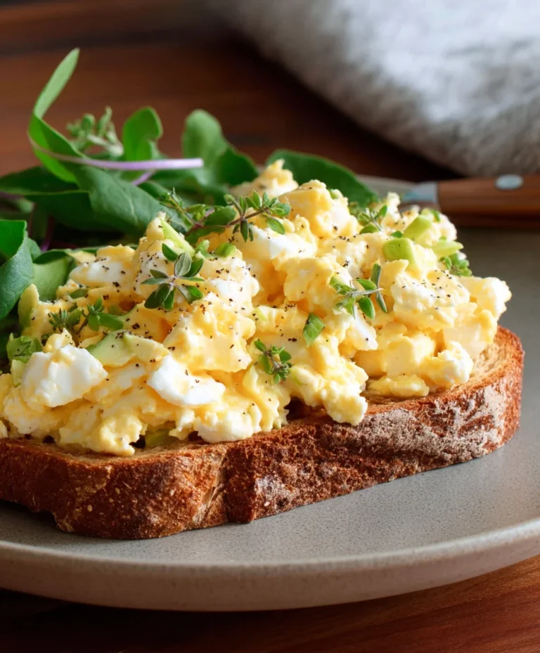 Egg Salad Cottage Cheese No Mayo – Healthy & Easy