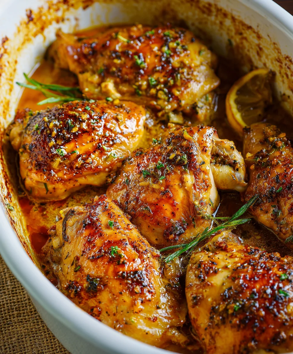Lemon Butter Chicken Recipe - Easy Baked Dinner
