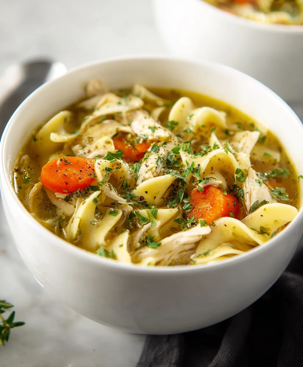 Best Chicken Noodle Soup Egg Noodles Recipe