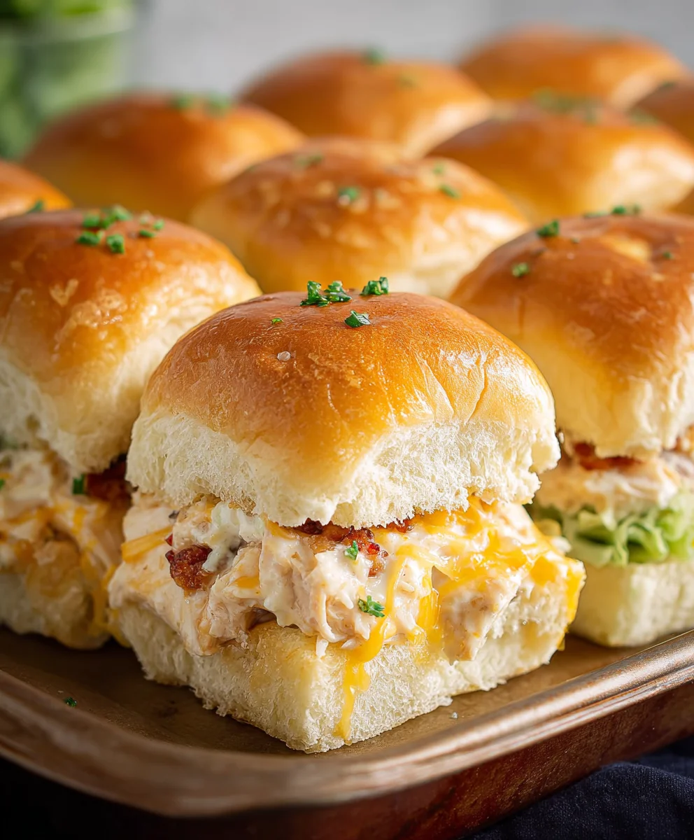 Crack Chicken Sliders-Easy & Delicious Hawaiian Roll Recipe