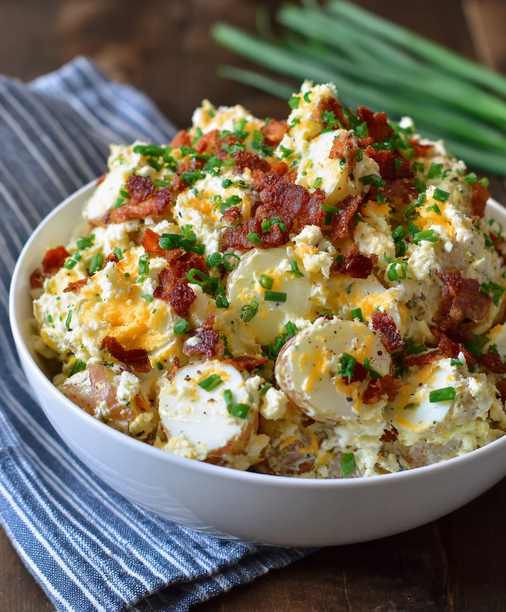 Loaded Baked Potato Salad-Canyon Cookout Beef Feast