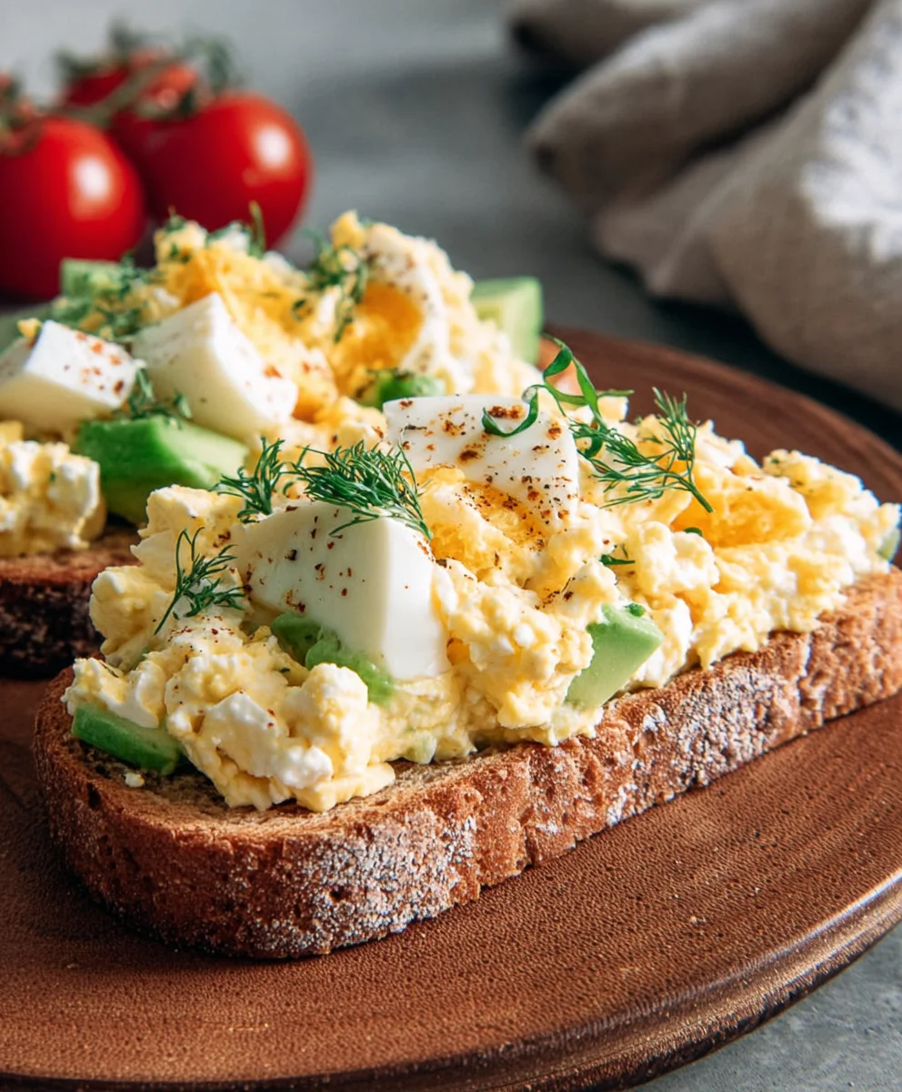Egg Salad Cottage Cheese No Mayo - Healthy & Easy