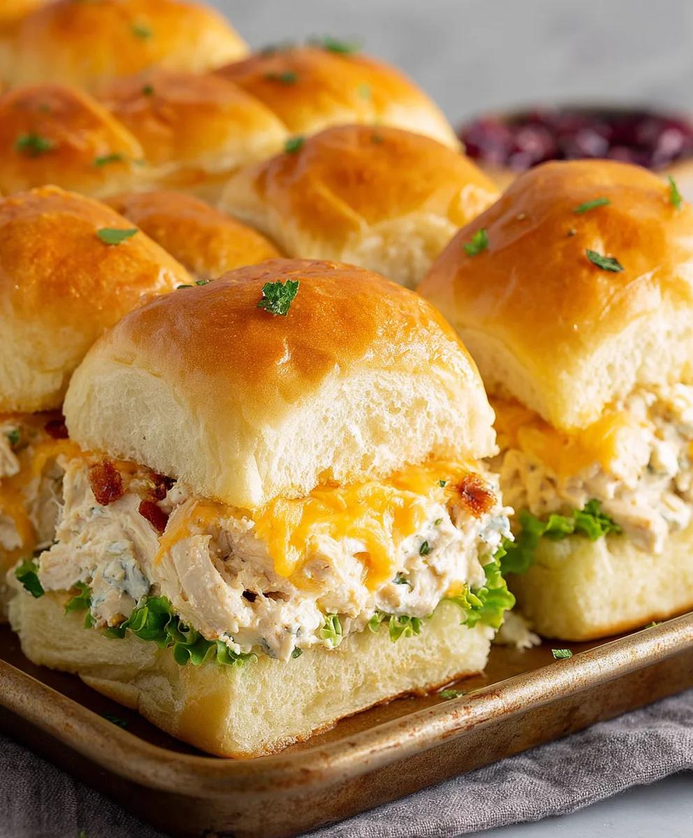 Crack Chicken Sliders-Easy & Delicious Hawaiian Roll Recipe