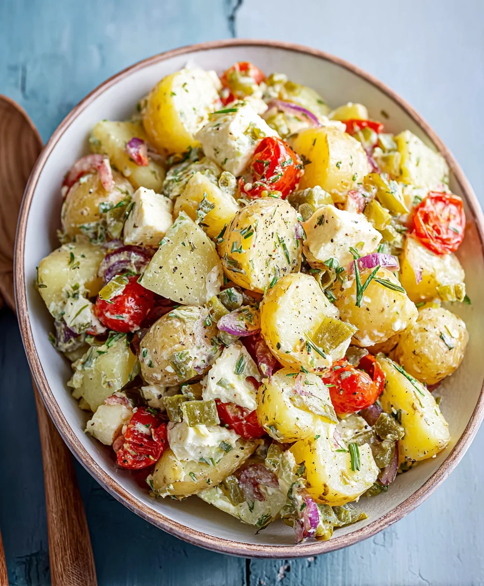 Best Italian Potato Salad-Fresh Herb Recipe