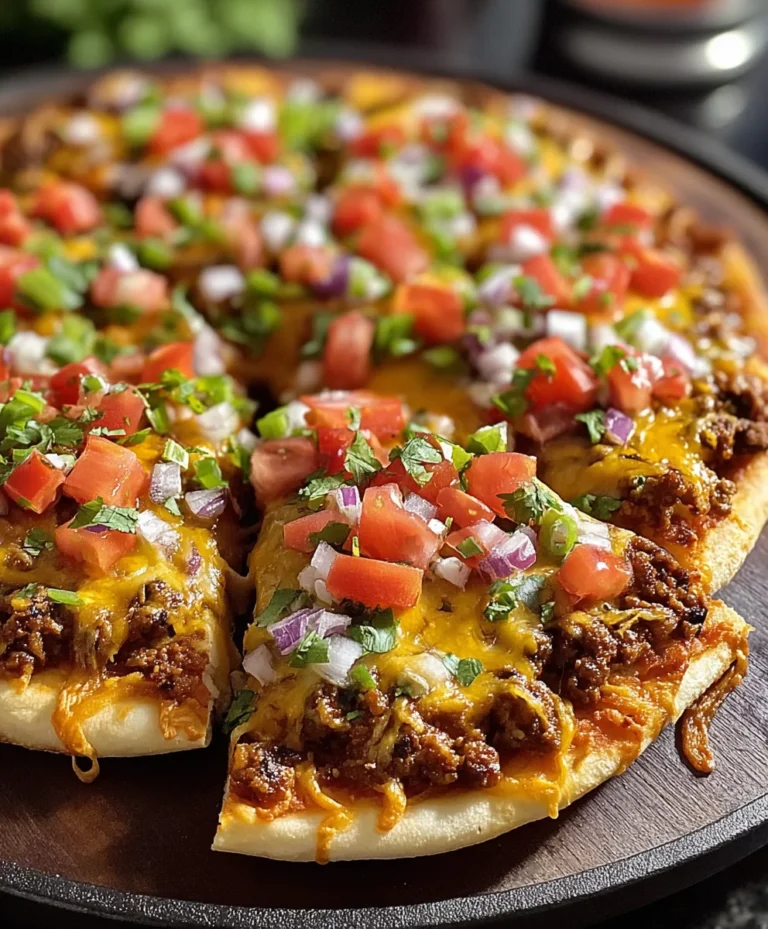 Easy Homemade Mexican Pizza Recipe