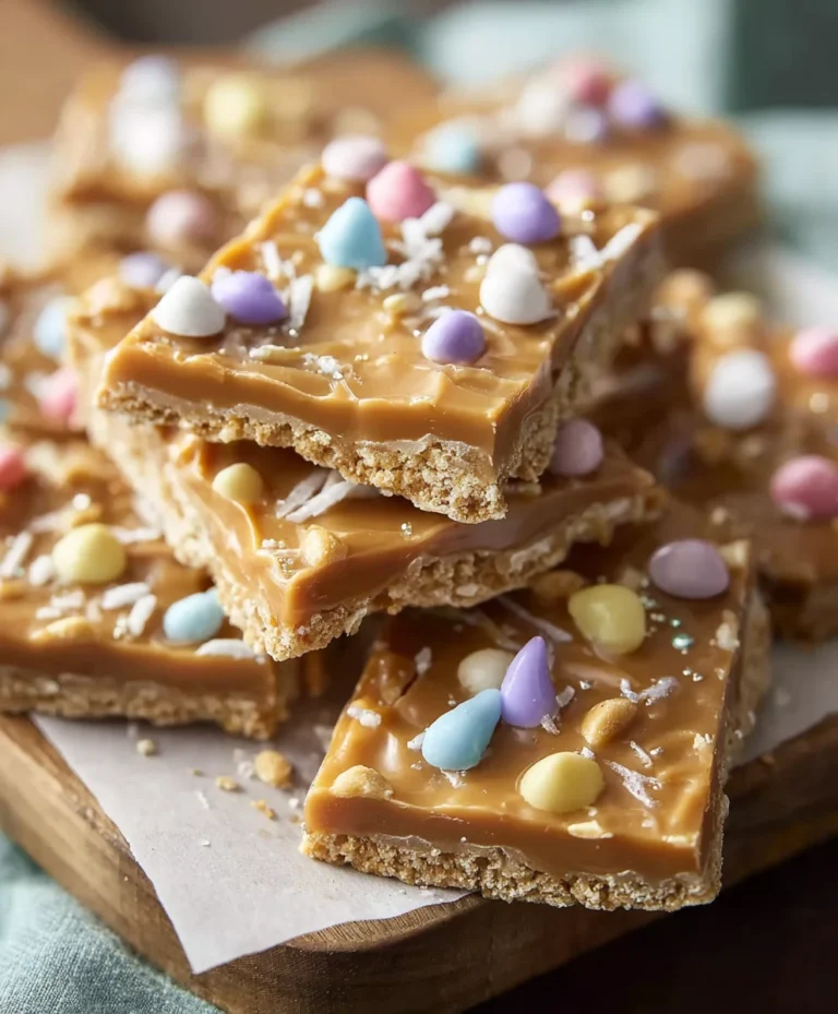 Easy Easter Toffee-Festive Chocolate Bark Treat