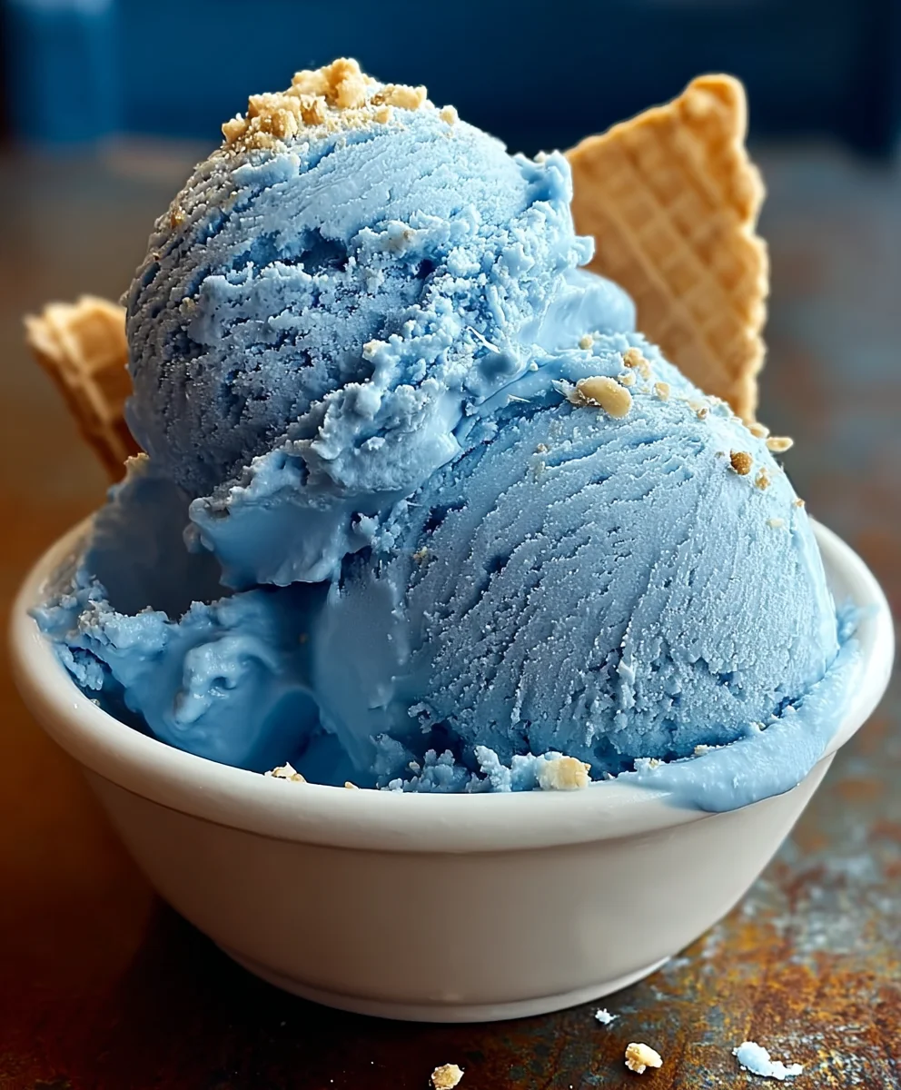 Blue Moon Ice Cream - Fun Flavor & Easy Recipe