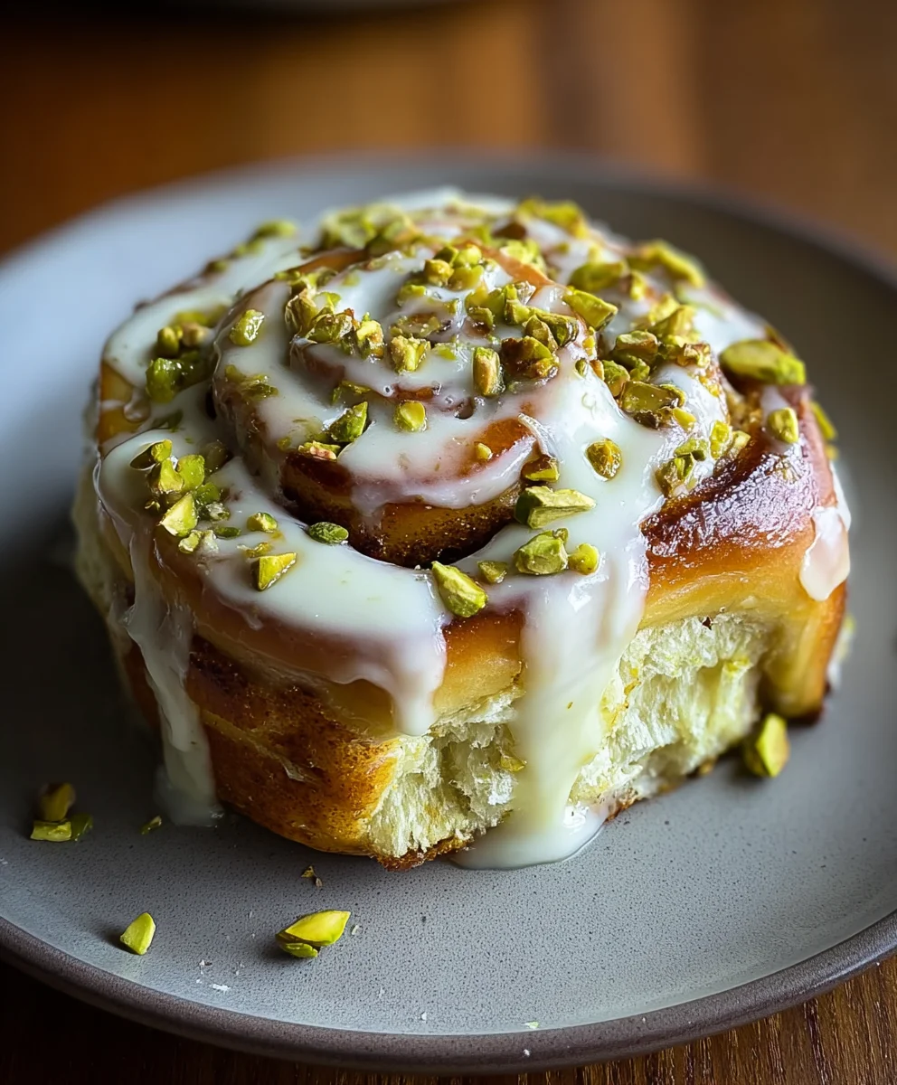 Small Batch Pistachio Cream Rolls-Cinnamon Delight