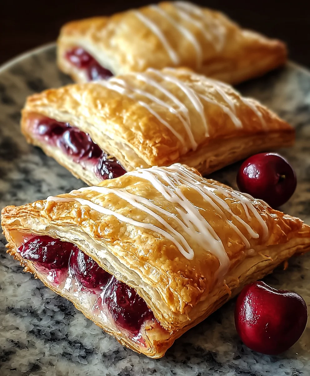 Easy Cherry Turnovers - Delicious & Quick Dessert