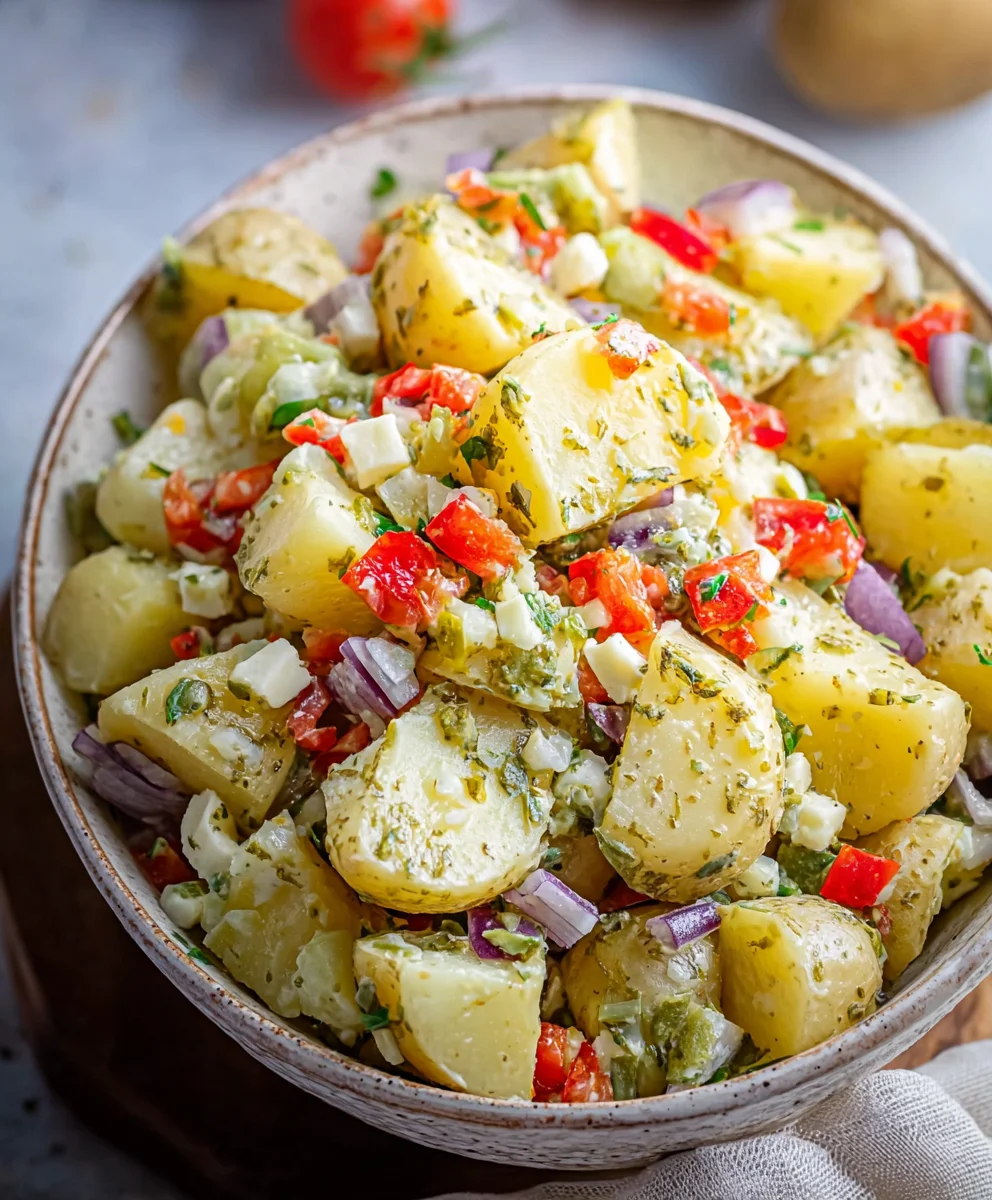 Best Italian Potato Salad-Fresh Herb Recipe