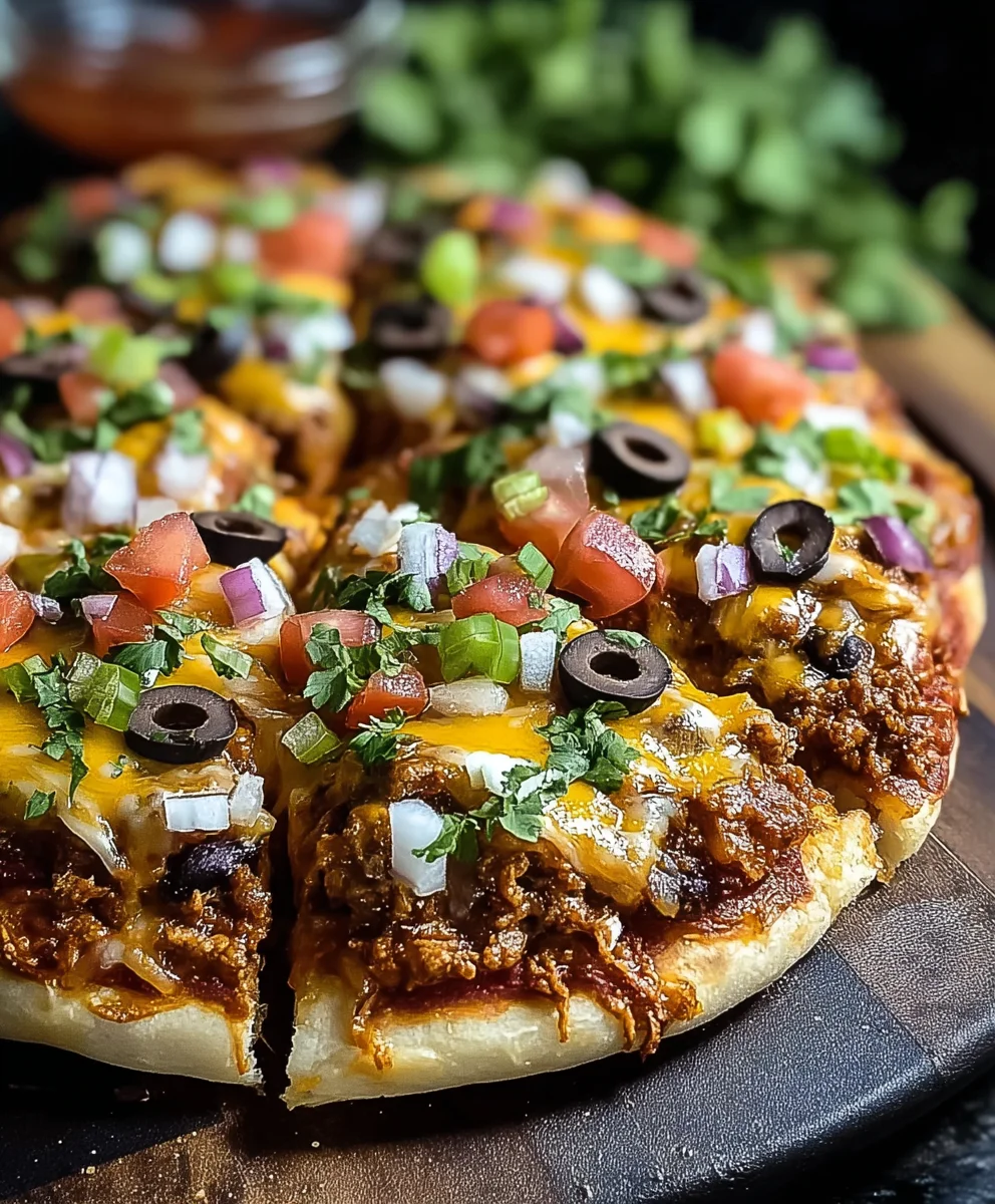 Easy Homemade Mexican Pizza Recipe