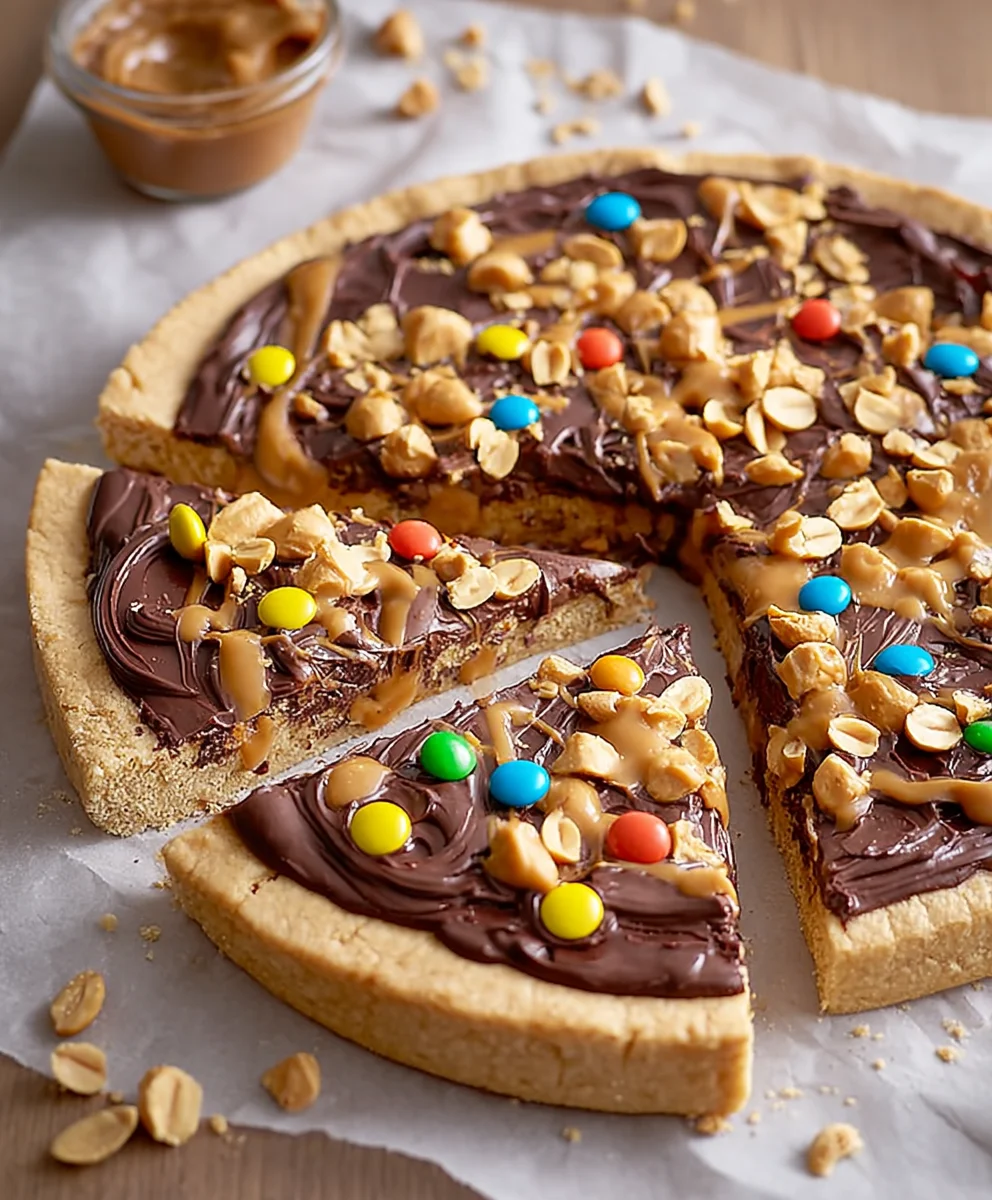 Decadent Chocolate Peanut Butter Pizza Recipe