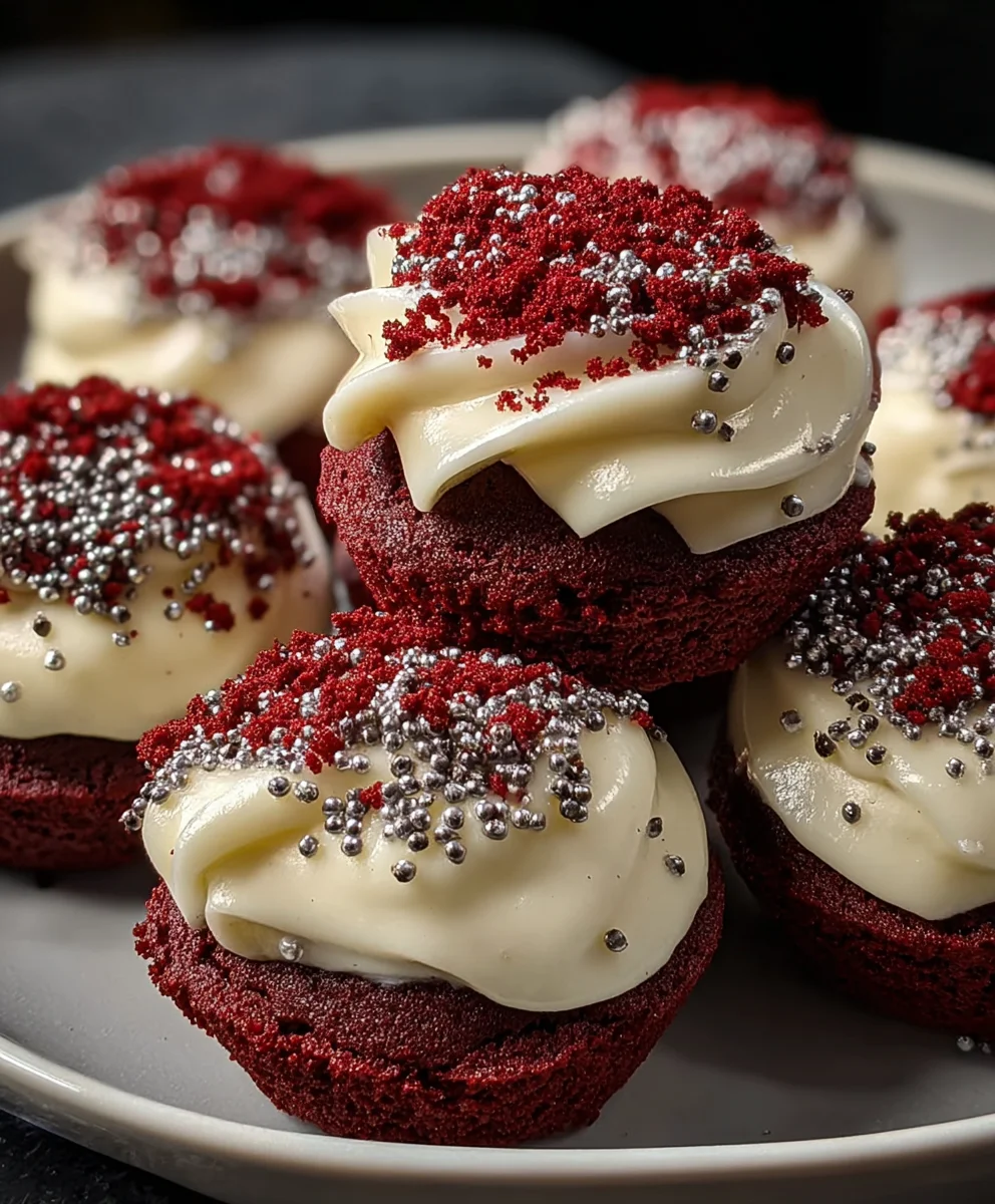 Cookies-Cream Red Velvet Bites-Easy Recipe