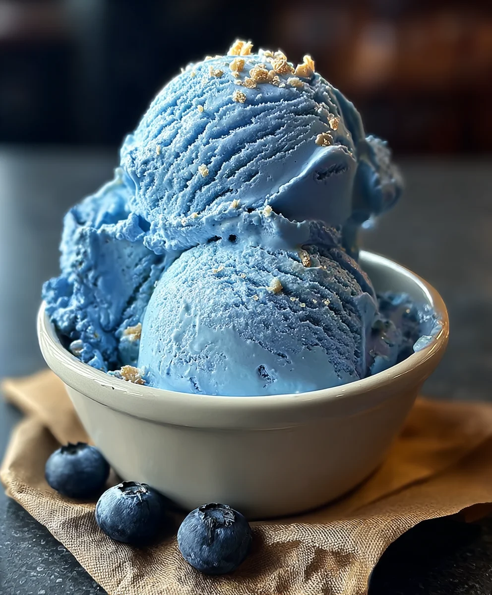 Blue Moon Ice Cream - Fun Flavor & Easy Recipe
