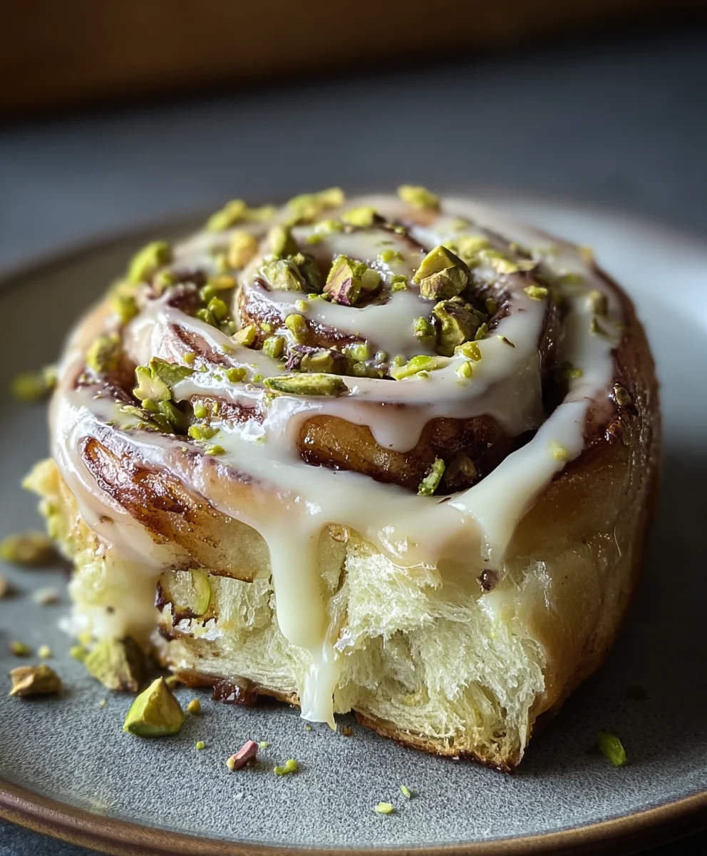 Small Batch Pistachio Cream Rolls-Cinnamon Delight