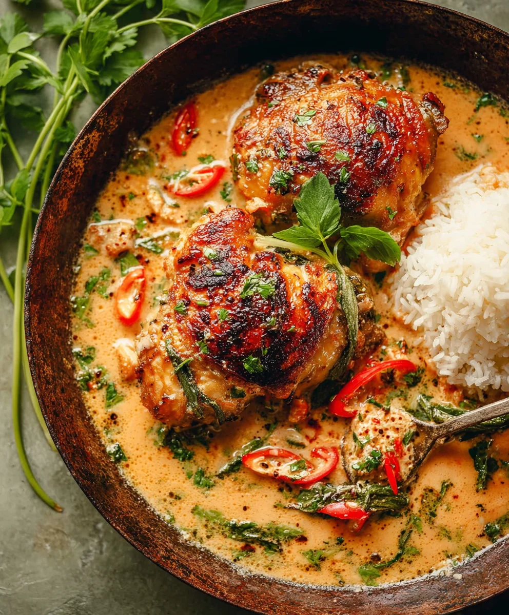 Easy Coconut Milk Chicken-Flavorful & Creamy Dinner