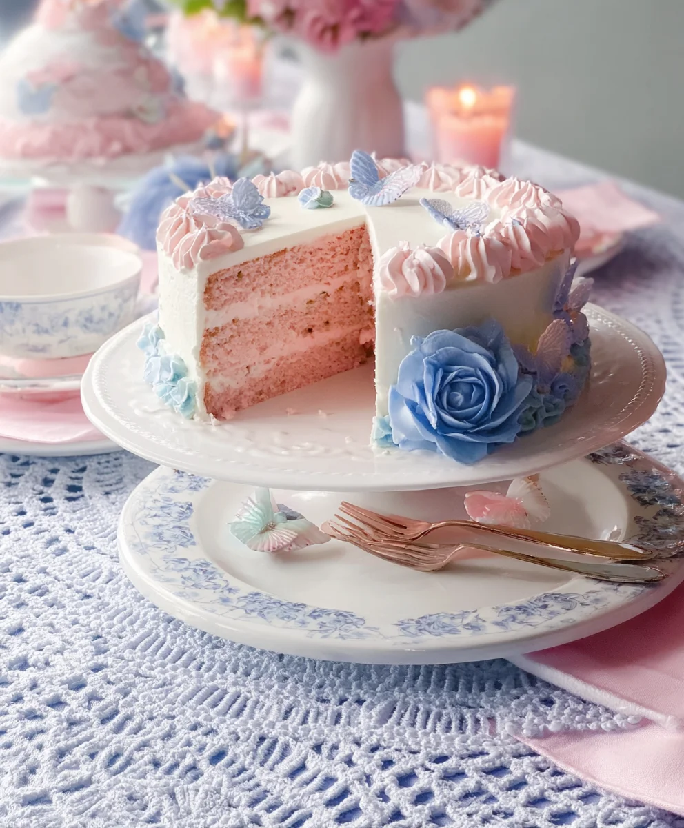 Dreamy Coquette Party Recipes- Pink Blue Sweet Treats