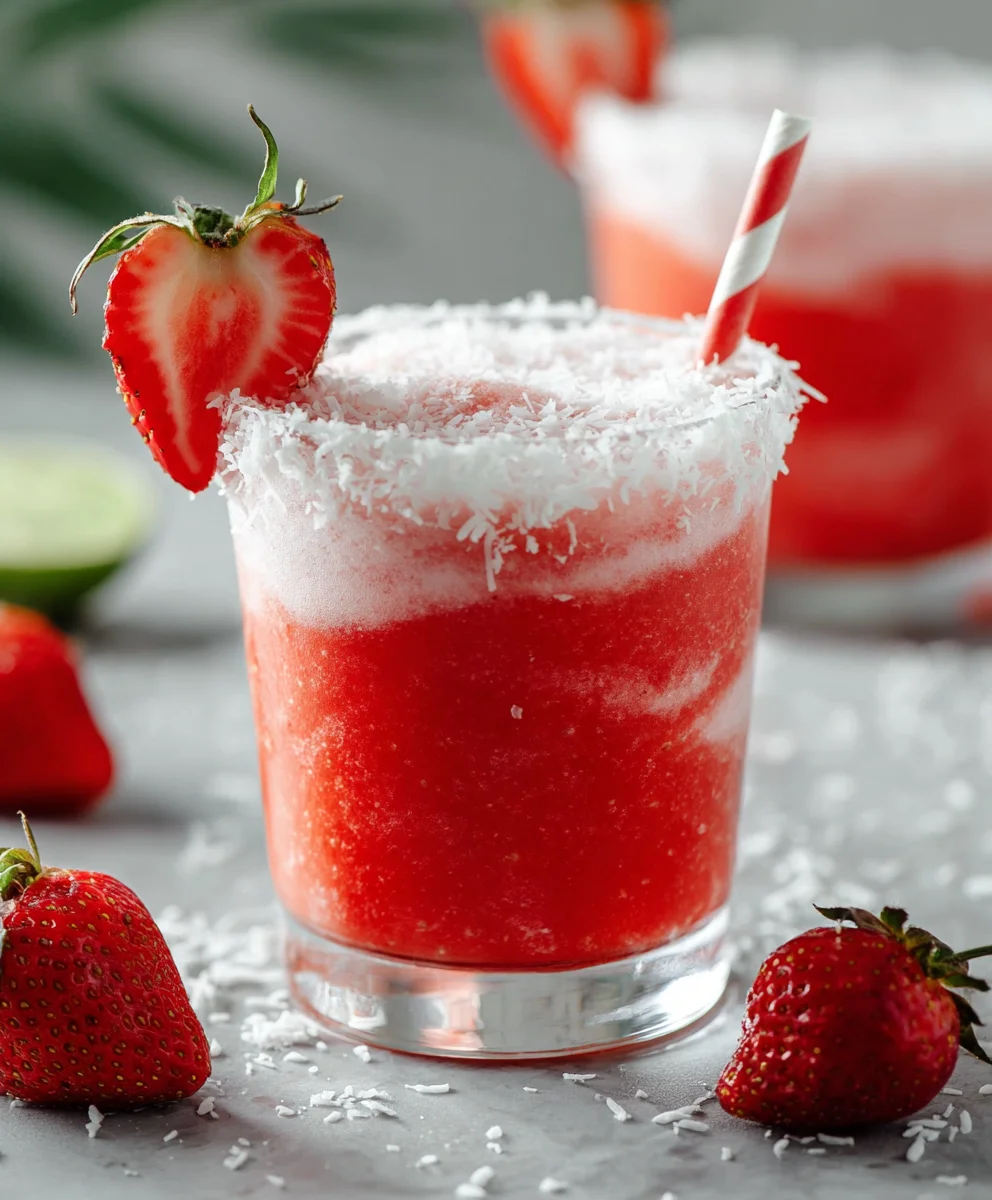 Easy Non-Non-Non-Alcoholic Alternativeic Strawberry Daiquiri Recipe
