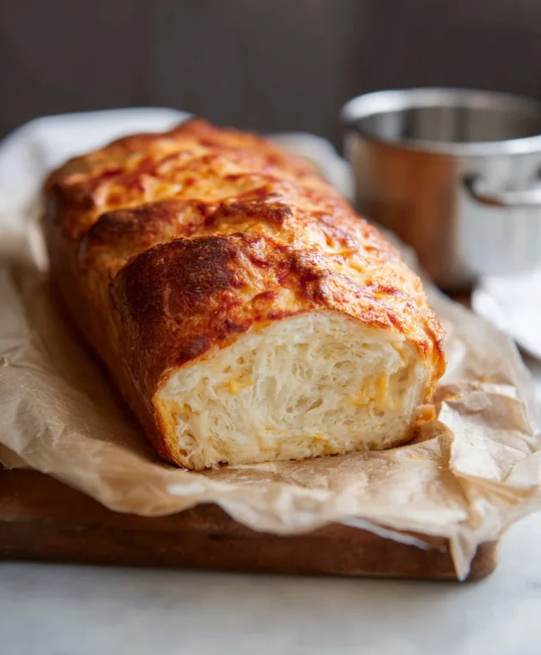 Cheesy Sourdough Bread Recipe – Easy Delicious Loaf