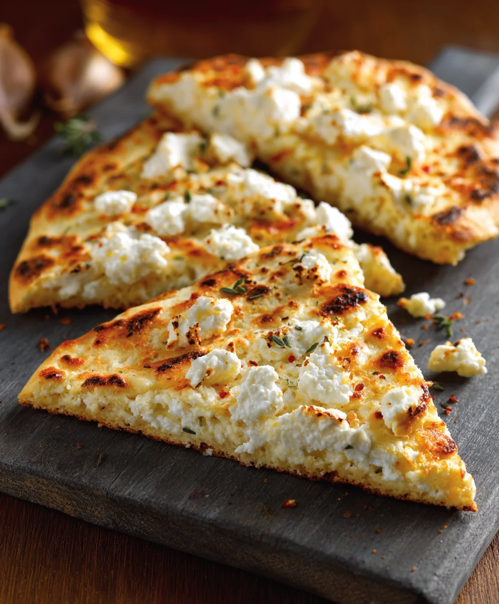 Easy Two Ingredient Cottage Cheese Flatbread Recipe