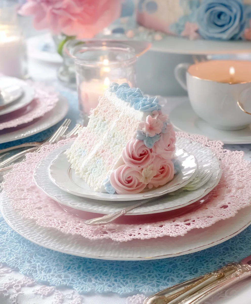 Dreamy Coquette Party Recipes- Pink Blue Sweet Treats
