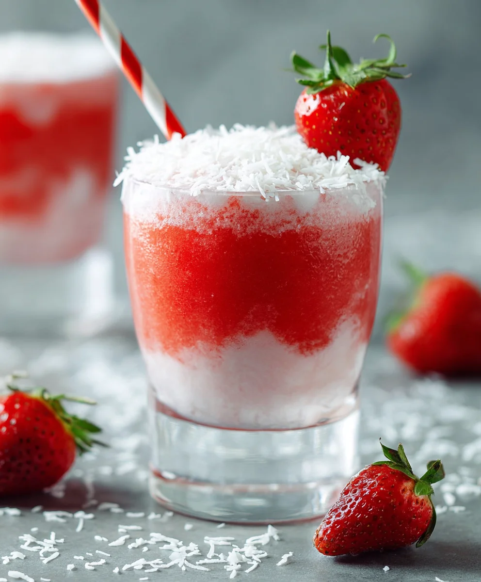 Easy Non-Non-Non-Alcoholic Alternativeic Strawberry Daiquiri Recipe