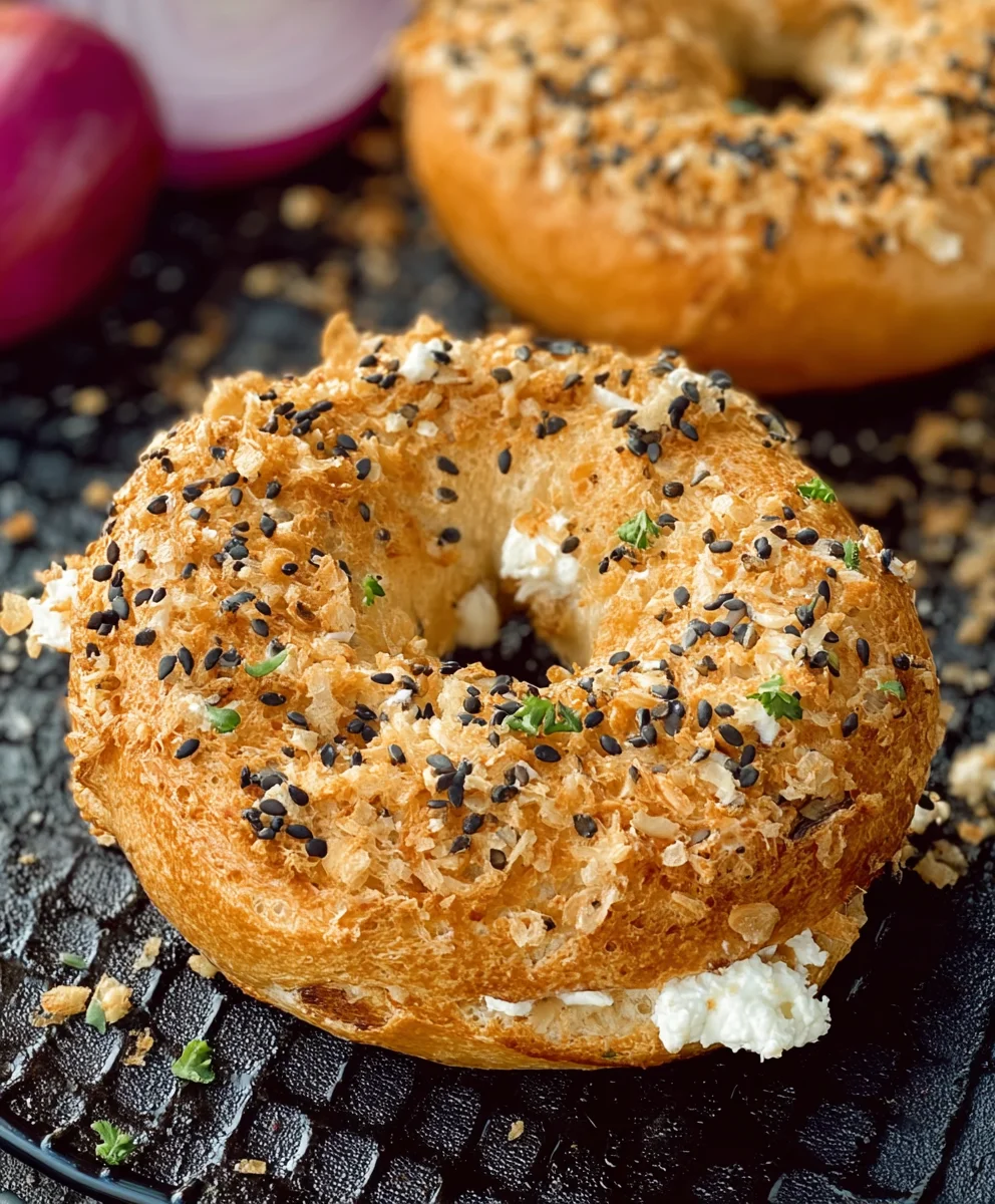 Protein Bagels Recipe - Cottage Cheese Boost