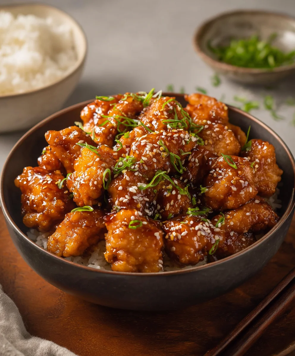 Easy Honey Sesame Chicken Recipe