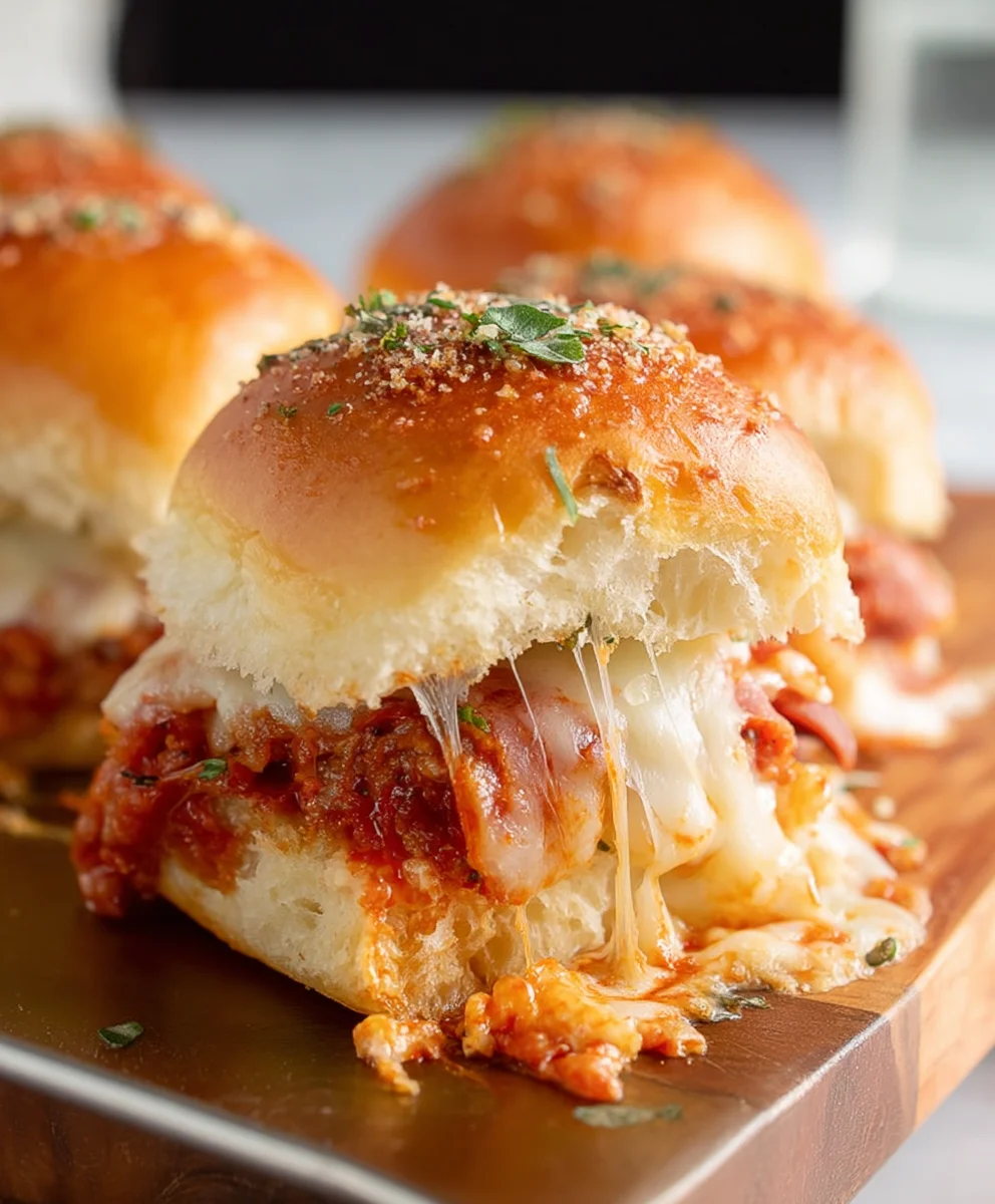 Easy Beef Pizza Sliders-Quick & Delicious Bites