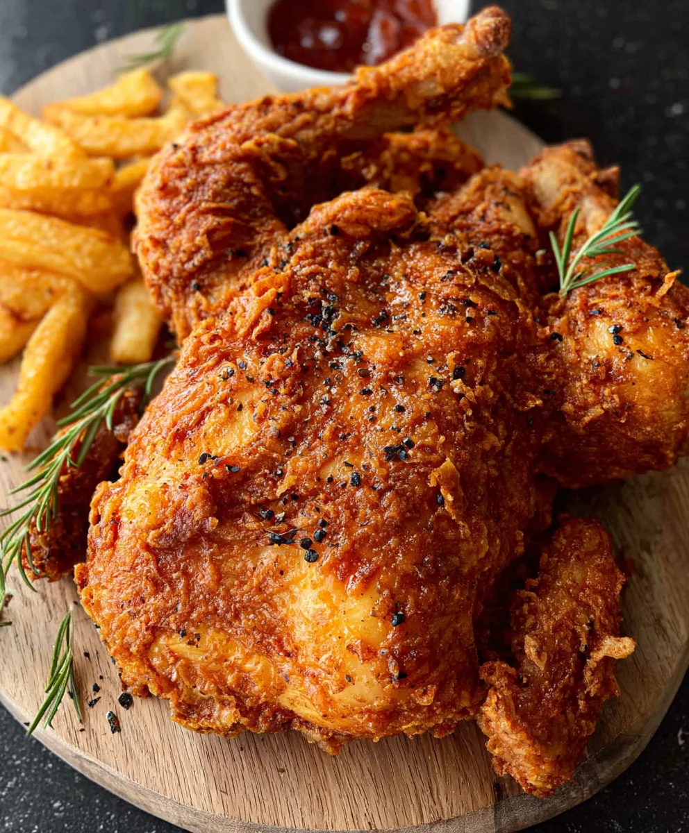 Crispy Juicy Fried Chicken Recipe-Easy Steps