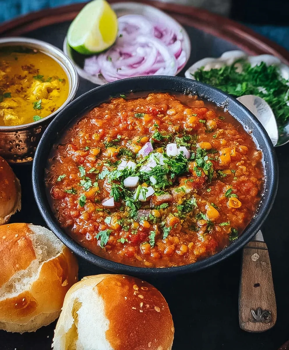 Easy Pav Bhaji Recipe - Flavorful Indian Street Food
