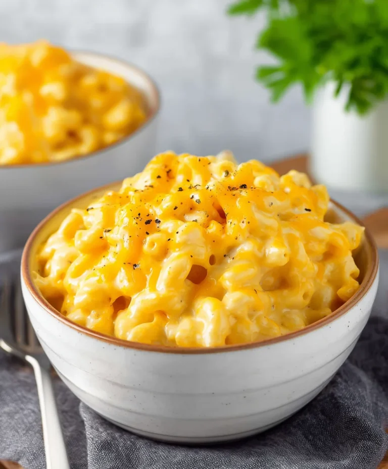 High Protein Cottage Cheese Mac Cheese