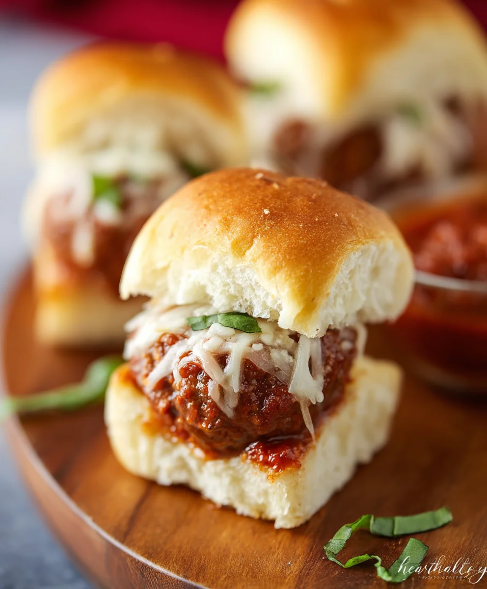 Easy Beef Meatball Sliders- Quick & Delicious Lunch