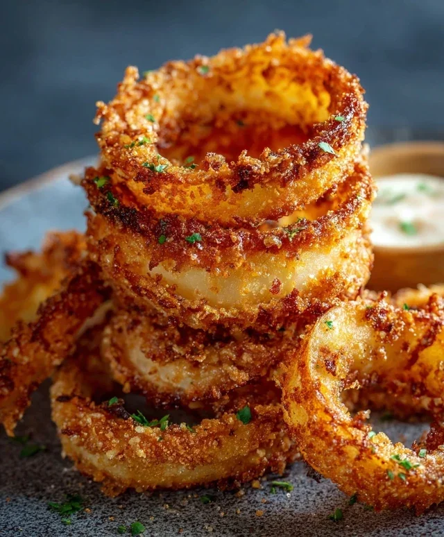Viral High-Protein Keto Onion Rings Hack (No Breadcrum extract extractbs, No Frying!)