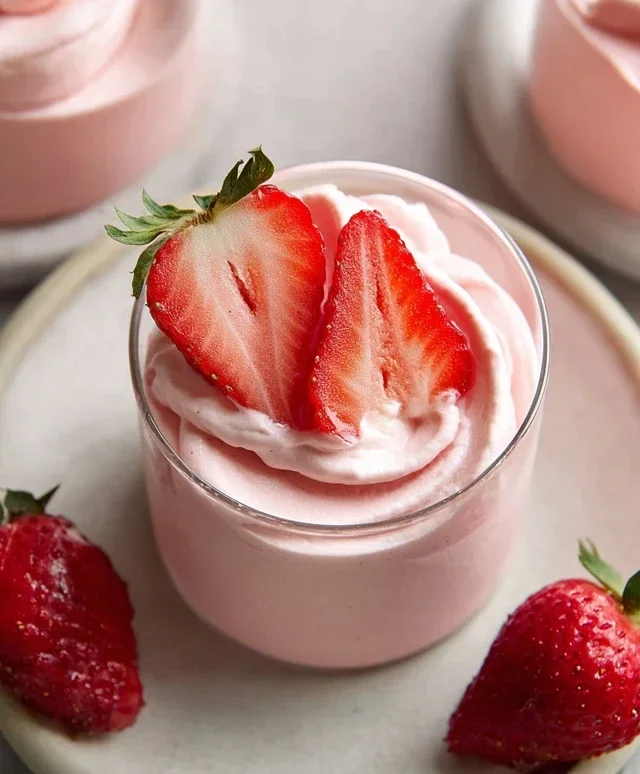 Strawberry Mousse