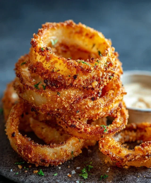 Viral High-Protein Keto Onion Rings Hack (No Breadcrum extract extractbs, No Frying!)