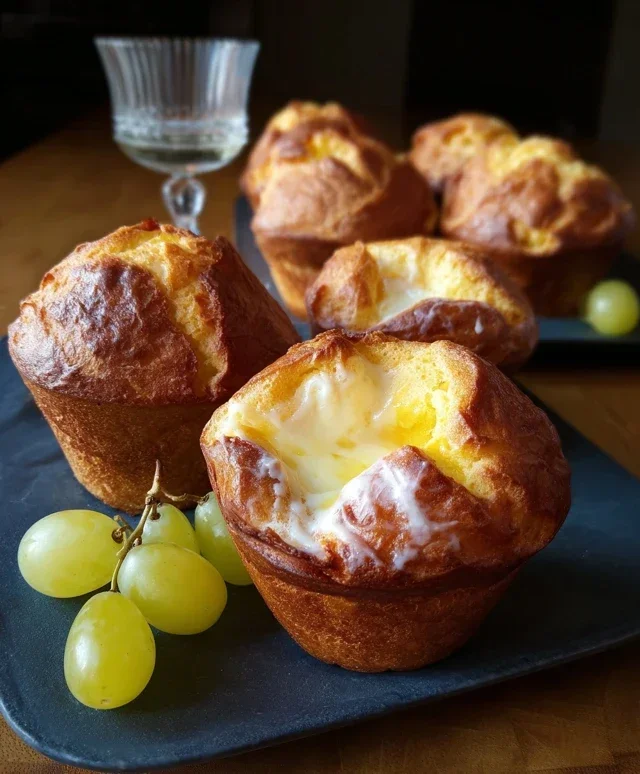 Sparkling Grape Juicecas Portuguese Popovers